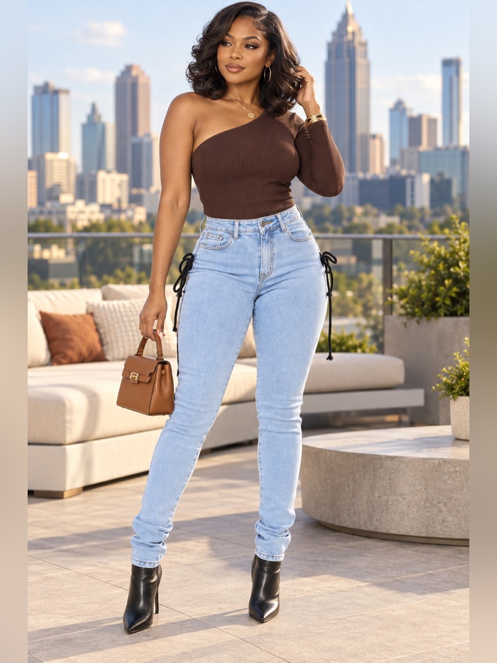 Peek-A-Boo Baddie Jeans